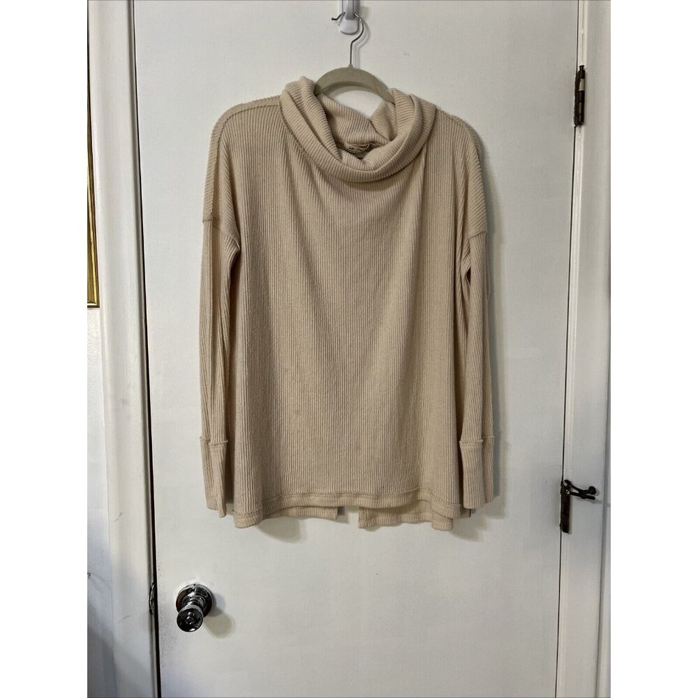 Free‎ People We the Free Juicy Cowl Neck Open Back Sweater Size Extra Small Grey